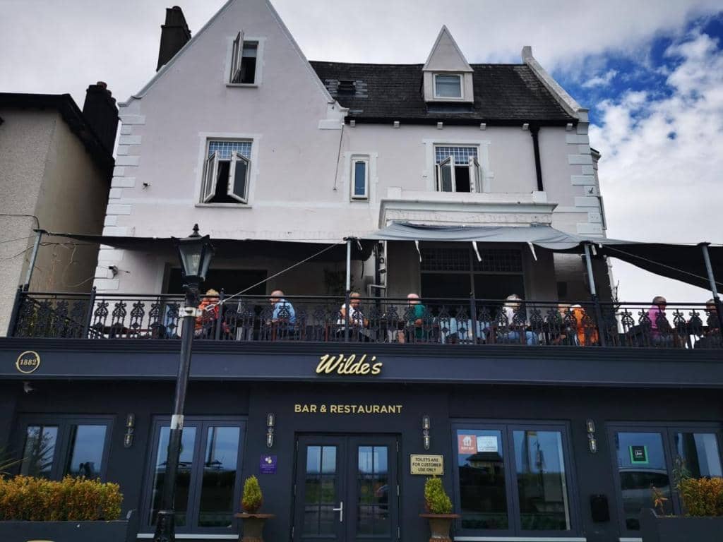 The Strand Hotel, the former residence of Oscar Wilde